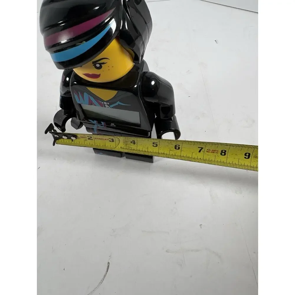 The LEGO Movie Wyldstyle Digital Alarm Clock 9in Tall Wild Style - Tested Works